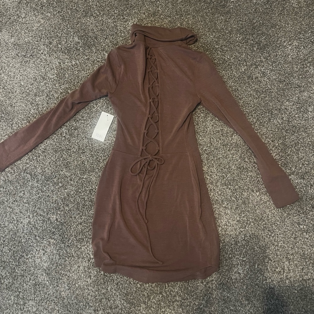 Women’s turtleneck sweater dress, size small, never worn